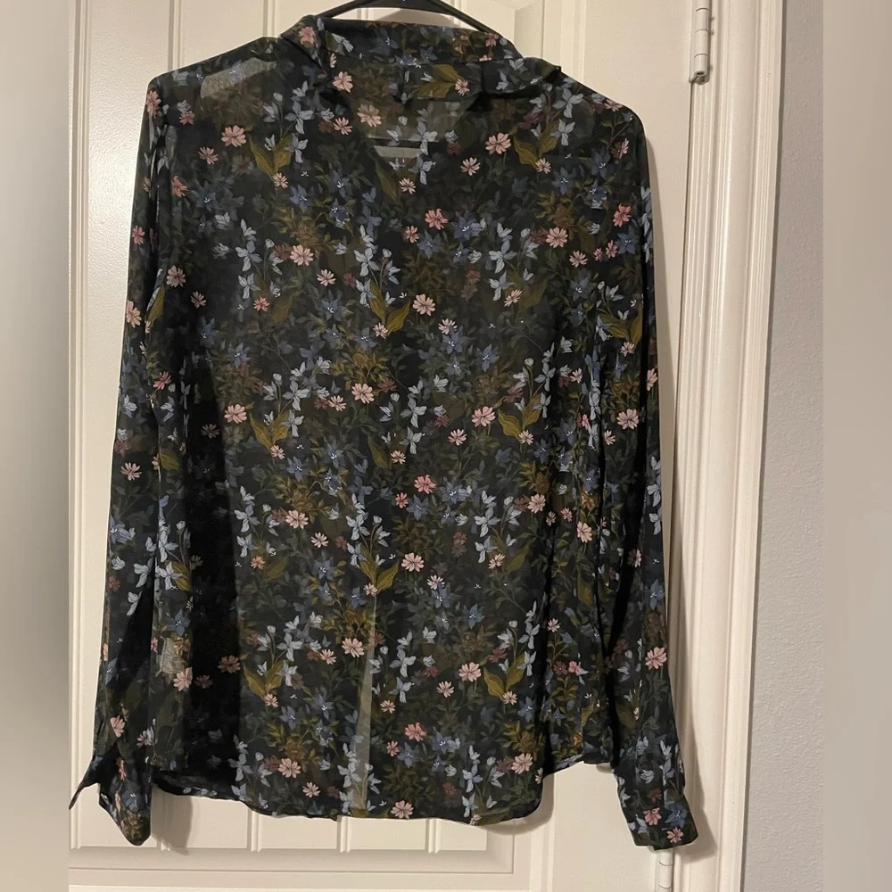Cabi floral blouse - Picture 1 of 3